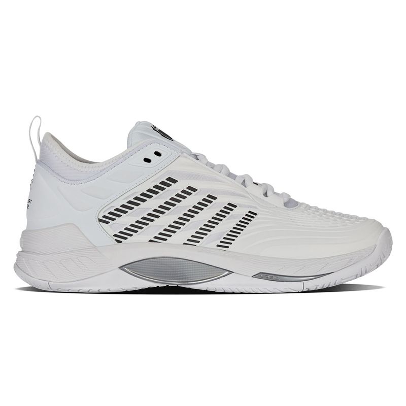 K-Swiss Hypercourt Supreme 2 Tennis Shoe - White/Silver - image 1