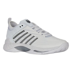 K-Swiss Hypercourt Supreme 2 Tennis Shoe - White/Silver - image 4