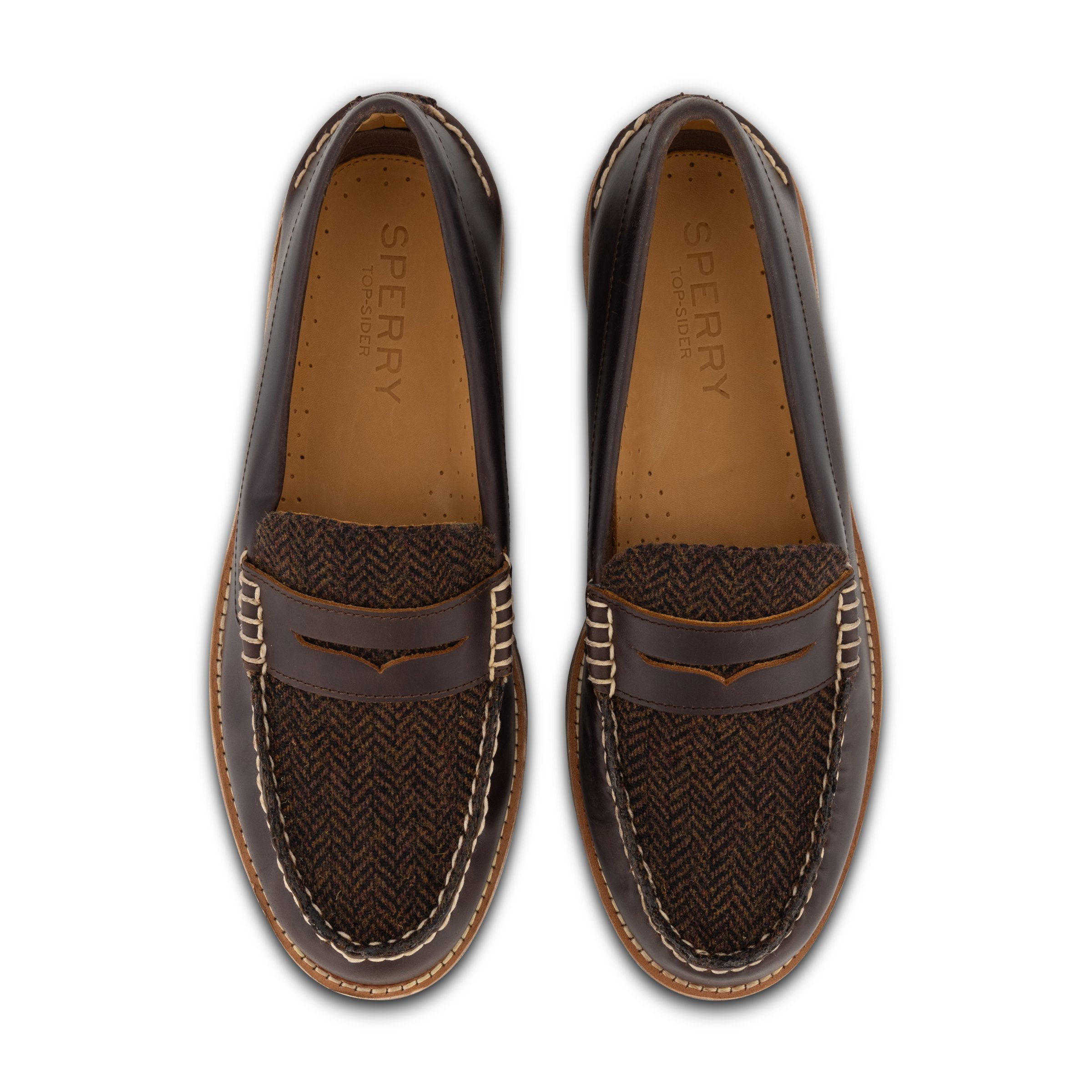 Sperry Ripple Penny Leather