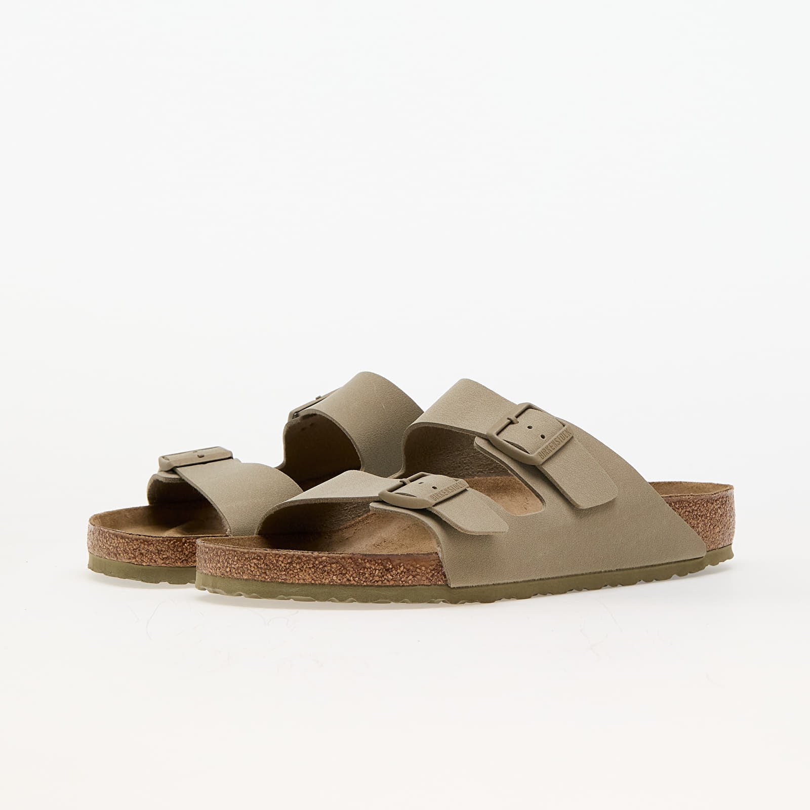 Birkenstock Arizona Birko-Flor Faded Khaki