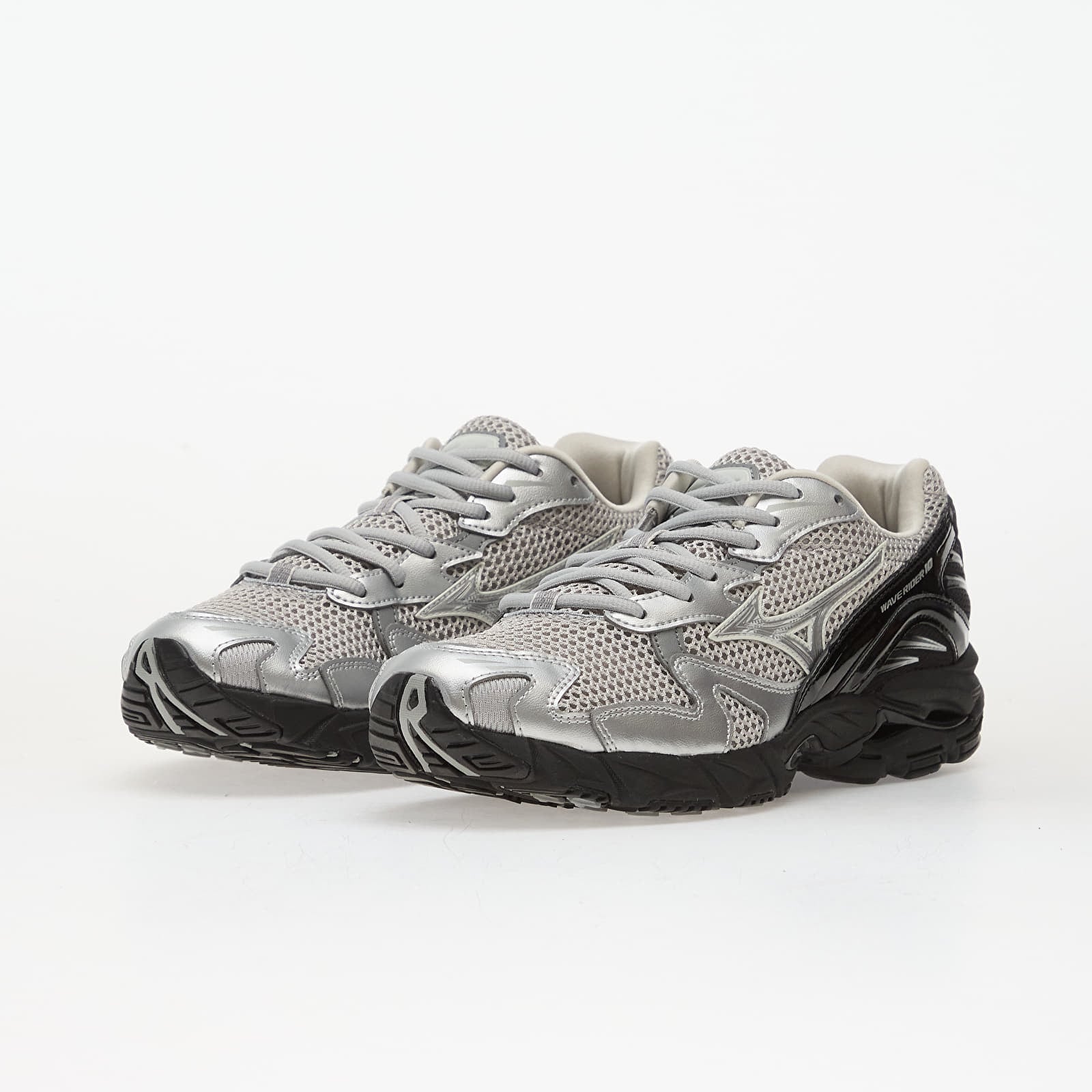 Mizuno Wave Rider 10 (U) Harbor Mist/ Silver/ Black
