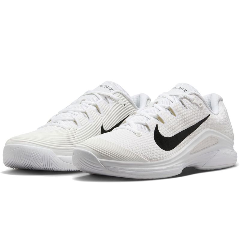 Nike Vapor 12 Tennis Shoe - White/Black - image 4