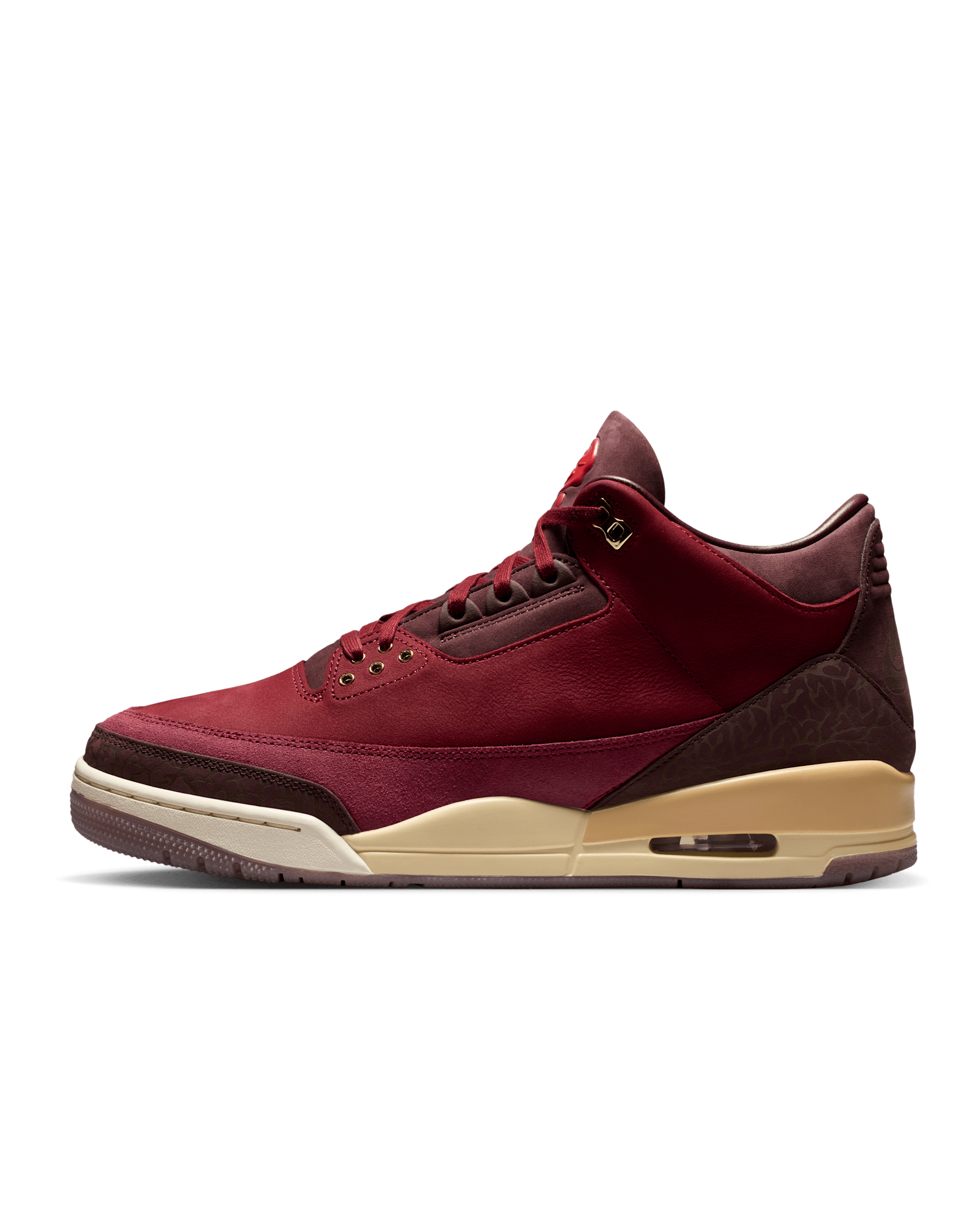Air Jordan 3 "BIN 23" Team Red and Burgundy Crush