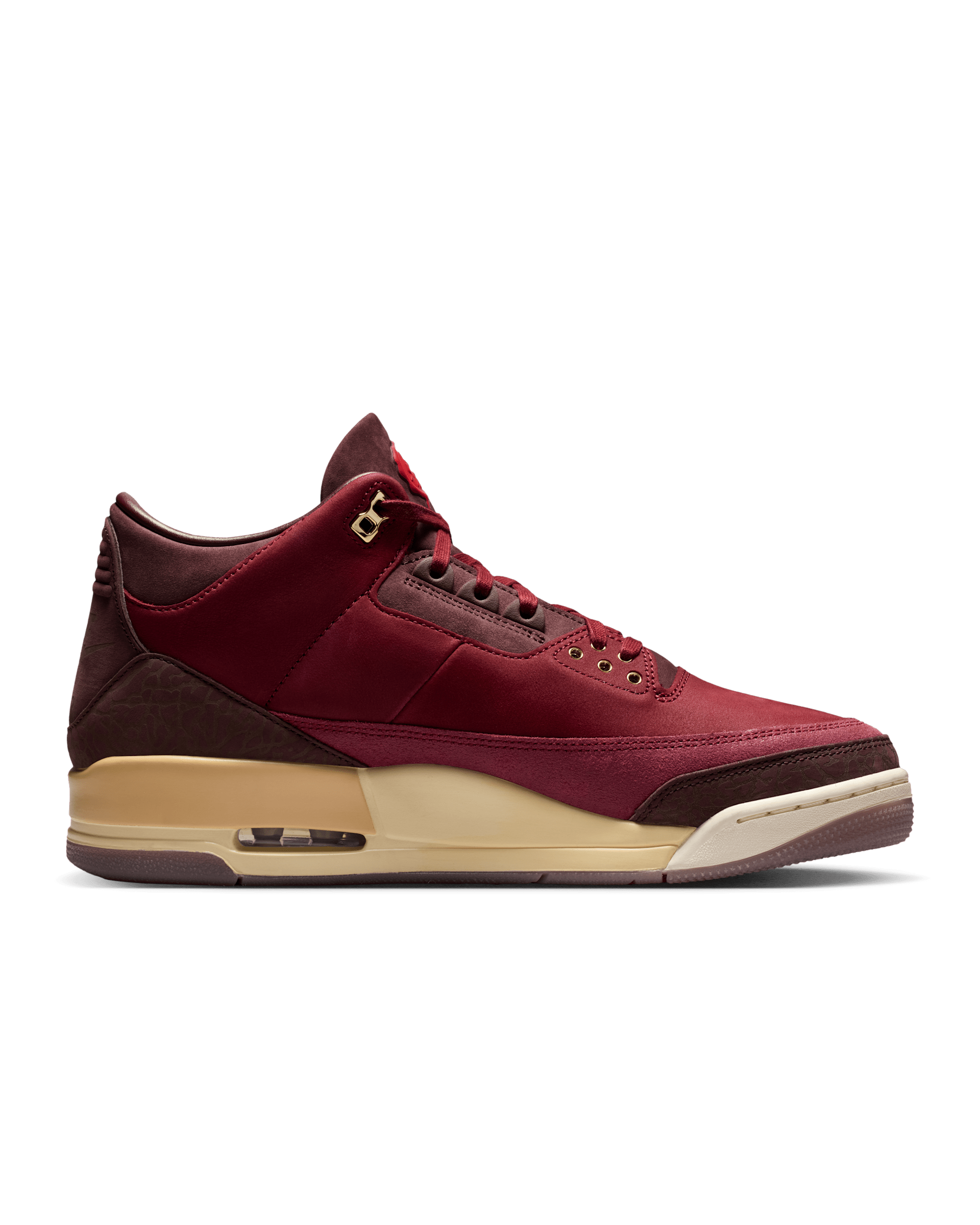 Air Jordan 3 "BIN 23" Team Red and Burgundy Crush