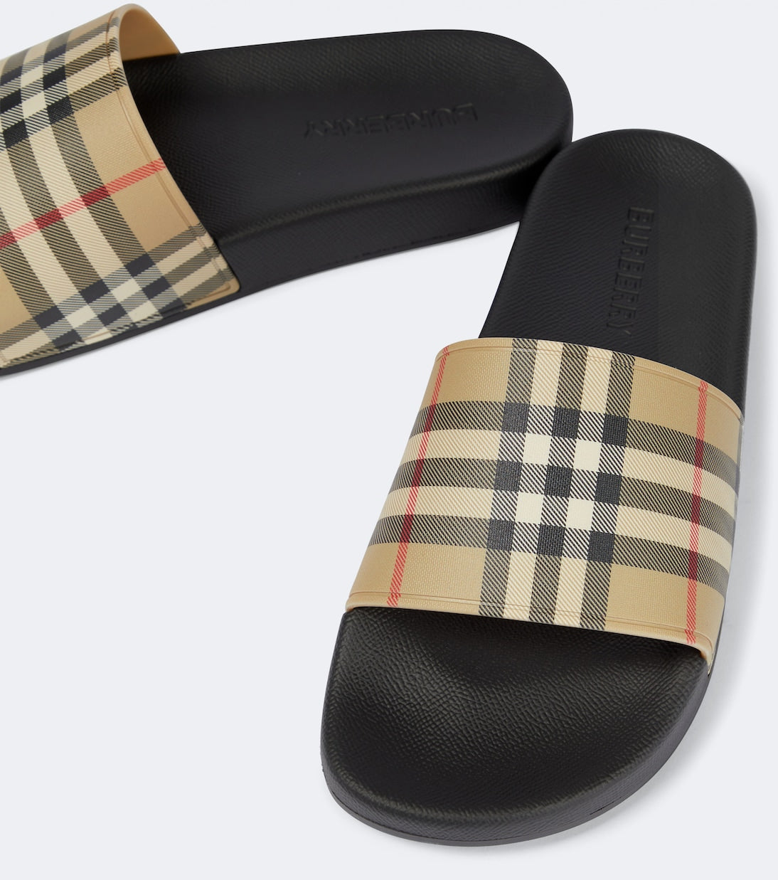 Vintage checked slides