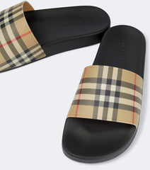 Vintage checked slides