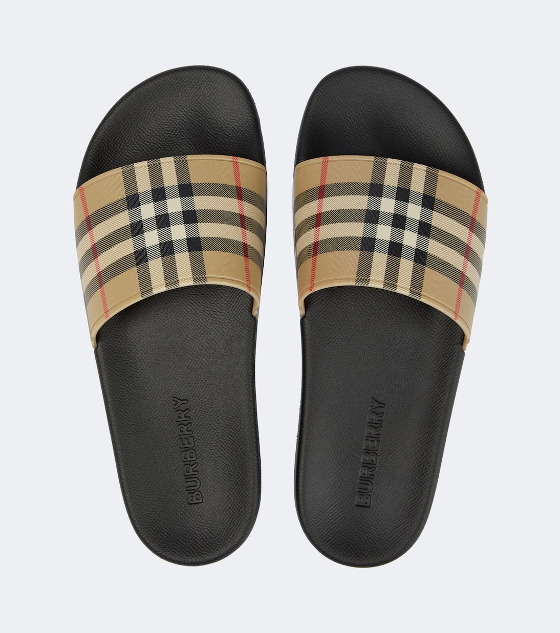 Vintage checked slides