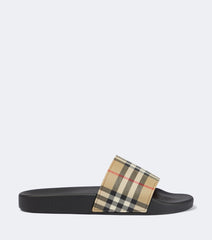 Vintage checked slides