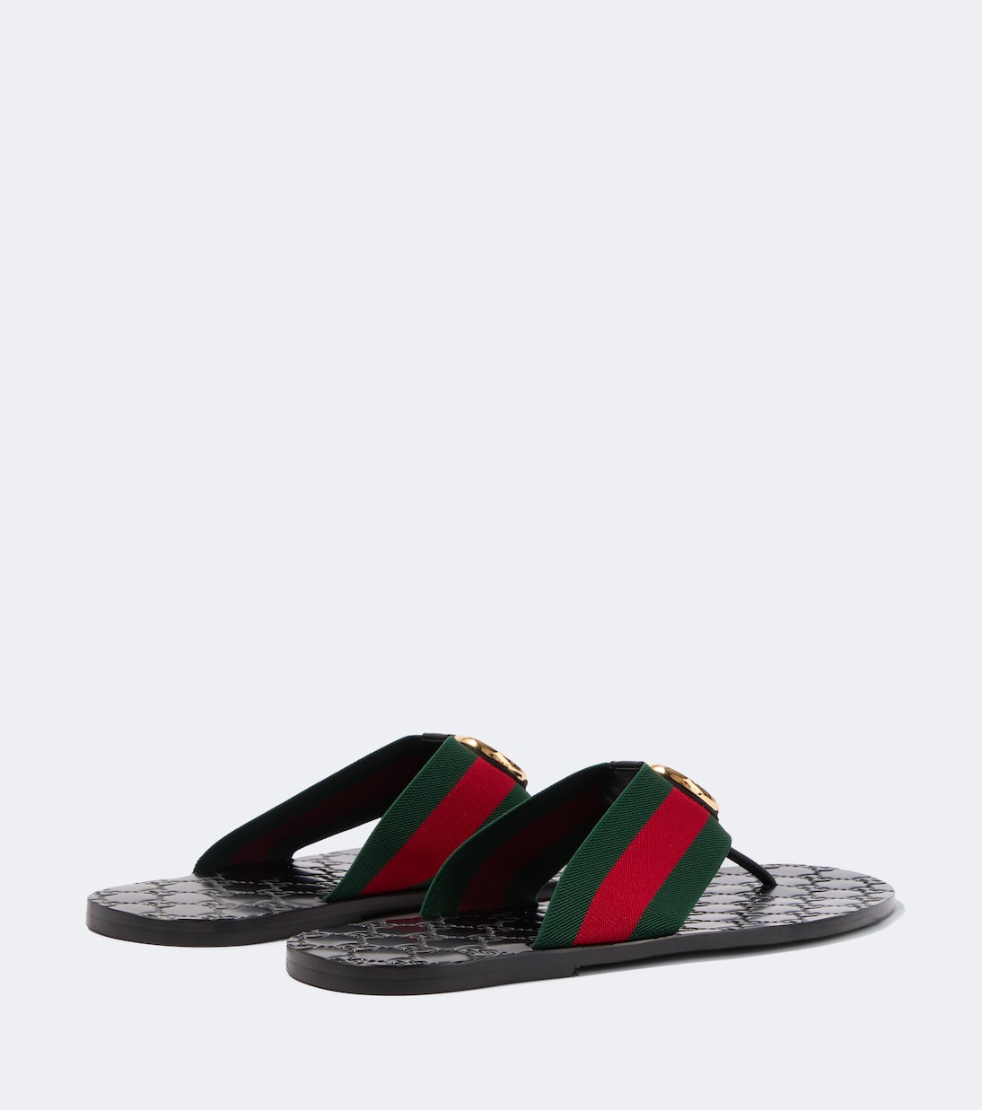 Riviera GG leather thong sandals
